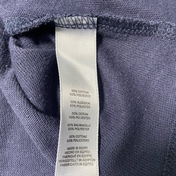 Alternative Apparel Strappy Tank Top Navy White Size Medium - Picture 7 of 7